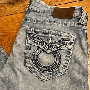 Big Star Light Wash Bootcut Jeans